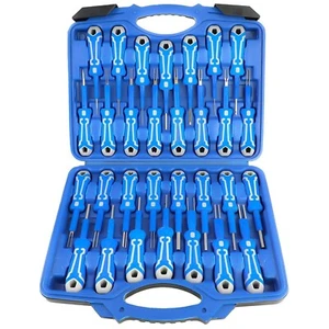DPTOOL 30Pcs Auto Terminal Removal Kit: 4-Size Pin Extractors for Most Vehicles - Picture 1 of 5