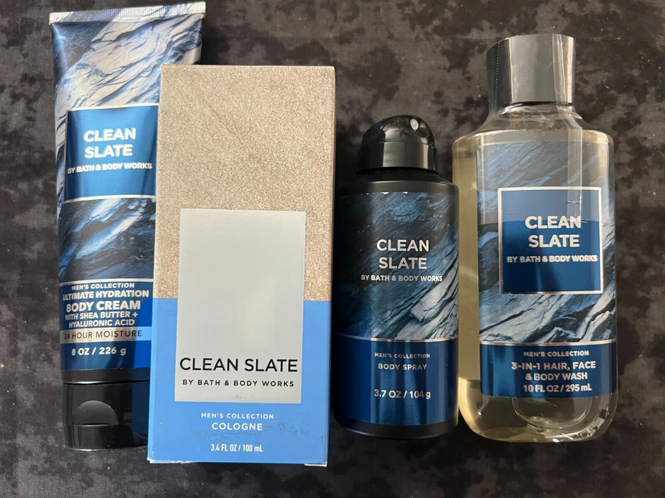 Nueva pizarra limpia Bath & Body Works colección exclusiva para hombre - tú eliges Foto 1 de 1