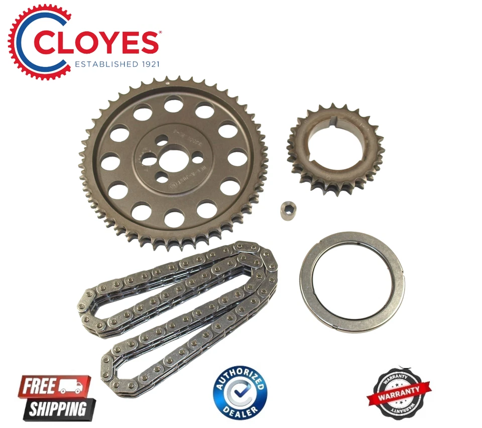 Juego de distribución de motor Cloyes Gear & Product 9-3100BZ apto para Chevrolet Bel Air 55-75 Foto 1 de 1