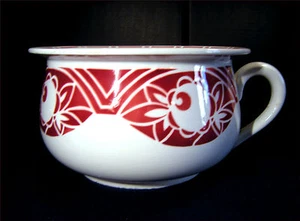 Digoin Sarreguemines Vaso da notte Liberty Jugendstil no Ginori Laveno - Foto 1 di 1