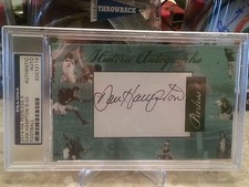 Dan Hampton Bears 6/20 PSA/DNA Slabbed 2014 Historic Autographs Cut Signature 