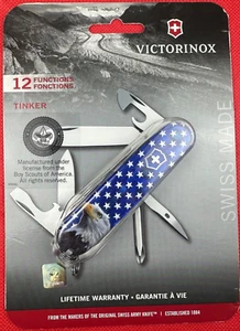 Retired Boy Scouts Americana Stars & Eagle Victorinox Tinker Swiss Army knife - Picture 1 of 2