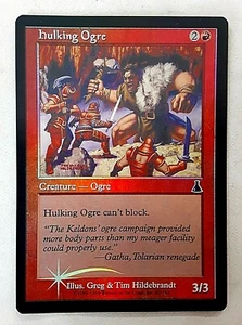 Hulking Ogre - NM Foil - Magic the Gathering MTG - Urza's Destiny M-289 - Picture 1 of 2