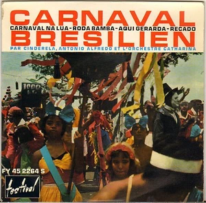 CINDERELA + 3 "BRASILIANISCHER KARNEVAL" BRASILIEN 60ER EP FESTIVAL 2264 - Bild 1 von 2
