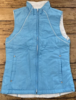 Sunice Womens Size S Crystal Blue 'Weather Monique Reversible Vest' - Image 1 of 4