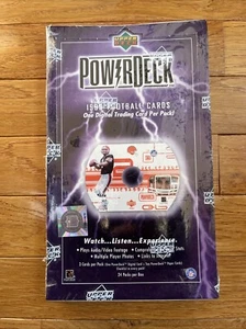 1999 UD PowerDeck Football 24 Packs/3 Cards Per Pack - Picture 1 of 4