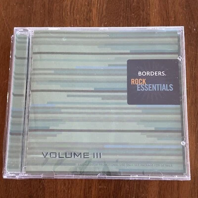 Borders Rock Essentials Volume 3 by Various Artists (CD, 2004) Promo NEW - Image 1 of 2