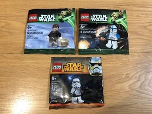 🔹SEALED🔹 Lego Star Wars 5001621, 5001709 & 5002938 Polybags 🔹EXCLUSIVE🔹 - Picture 1 of 1