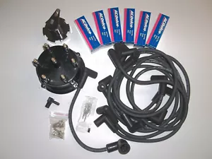 MERCRUISER 4.3 L TUNE UP KIT CAP ROTOR WIRES SPARK PLUGS THUNDERBOLT - Picture 1 of 1