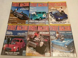 Street Machine Magazine 1993 Six Copies Jul Aug Sep Oct Nov Dec 1993 Hot Rod - Picture 1 of 6