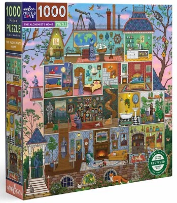 eeBoo The Alchemist's Home 1000 Piece Jigsaw Puzzle - Image 1 of 4