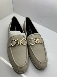 Kenneth Cole Lydia Bone Leather Loafers Size 7 - Picture 1 of 7