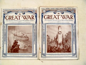 2 x FINAL issues parts 271-272 of The Great War Magazine October -November 1919 - Picture 1 of 18