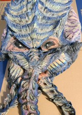 VINTAGE VINYL? Sea Creature Halloween Monster Mask Tentacles Cosplay Horror