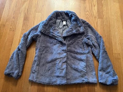 Chaqueta de pelaje para mujer Patagonia talla mediana piel moto ángulo completo cremallera 28215 Foto 1 de 4