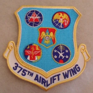 1990'S 375TH AIRLIFT WING GAGGLE PATCH CUT EDGE - Bild 1 von 2