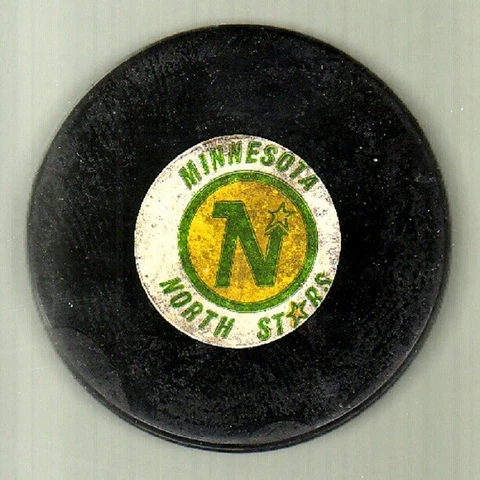 Vintage MINNESOTA NORTH STARS Viceroy NHL PUCK 1976-1983 - #gdoltys_#AEB Cover