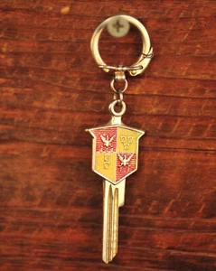 Vintage NOS Desoto Emblem Key Blank Cole National Corp - Picture 1 of 4