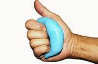 DaffoGreen Hands & Fingers Exercise Medical Silicone Translucent Putty,  8 OZ