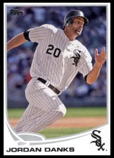 2013 Topps #580 Jordan Danks Chicago White Sox