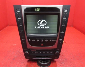 06-07 Lexus GS300 GS350 GS430 Multi Display Screen Radio Climate Control 2986 - Picture 1 of 13