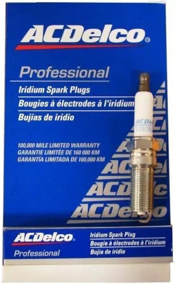 NEW GENUINE GM ACDelco Iridium Spark Plugs 41-121 Set Of 4 - Image 1 of 1