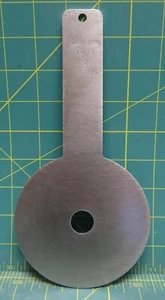 Coulson Paddle Type Orifice Plate With Bore And Bevel 2" X .75" For Flow - Picture 1 of 5