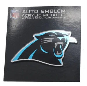 Logotipo de Carolina Panthers emblema acrílico a todo color auto camión - Imagen 1 de 1
