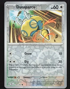 Dunsparce 128/162 Reverse Holo Pokemon SV05: Temporal Forces Near Mint or Better - Picture 1 of 2