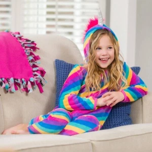 Unicorn Jumper Girls Size L- Super Comfy Pajamas!  So cute! - Picture 1 of 2