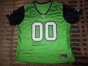 Seattle Seahawks Football Reebok NFL Jersey Womens LG L  - Picture 1 of 3