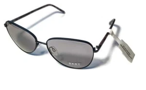 Nuevas gafas de sol DKNY negras gris tortuga aviador DK301S unisex + estuche - Imagen 1 de 5