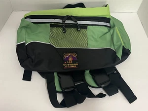 Outward Hound Pet Travel Gear Camping Hiking Dog Backpack GREEN Medium/Large - Picture 1 of 11