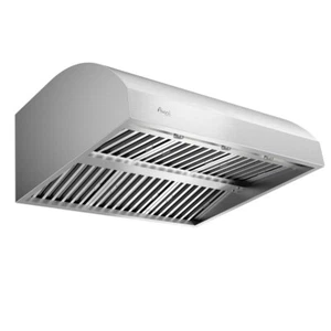Awoco Outdoor BBQ Vent Hood 17” High Type 304 Stainless Steel, 4 Speeds - Picture 1 of 21