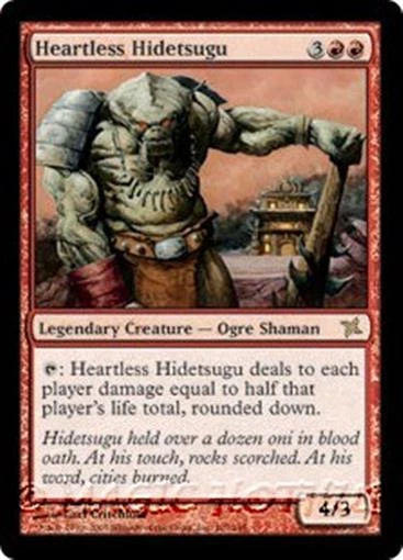 MTG - HEARTLESS HIDETSUGU - Betrayers of Kamigawa (R) - Image 1 of 1