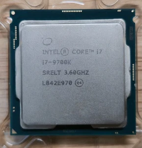 Ośmiordzeniowy procesor Intel Core i7-9700K 3,6 GHz (BX80684I79700K) - Zdjęcie 1 z 2