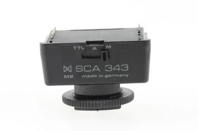 Metz Sca 343 SCA343 SCA-343 M2 Hotshoe Adapter for Nikon Analogue - Image 1 of 2