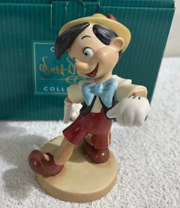 WDCC Disney Pinocchio Look Out, World 4 3/4" Figur mit Echtheitszertifikat Box #1234324 - Bild 1 von 5