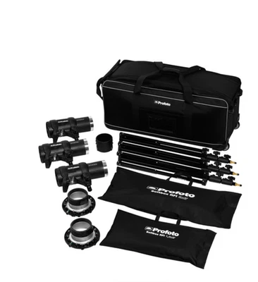 Profoto D1 Air 500/500/1000 3-Light Studio Kit - Image 1 of 4