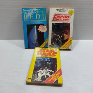 Star Wars Books Lot Bundle x 3 Return of the Jedi Empire Strikes Back - Picture 1 of 20
