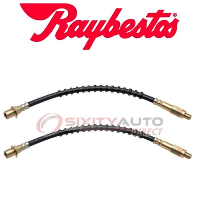 2 pc Raybestos Front Brake Hydraulic Hose for 1977-1979 Ford LTD II - Hoses if - Image 1 of 4