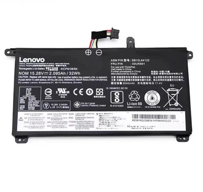 Genuine Battery 01AV493 For Lenovo ThinkPad T570 T580 P51S P52S 00UR891 00UR892 - Image 1 of 4