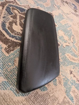 Conjunto de cubierta reposabrazos tapa cuero negro consola central Kia Optima 2011-2015 OEM Foto 1 de 4