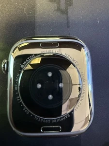 Apple Watch Hermes Series 10 46mm Silver Titanium Bluetooth Plus Cellular - Zdjęcie 1 z 4