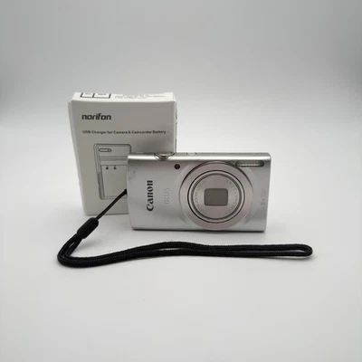 Canon IXUS 185 Silber - Kompakte Digitalkamera - 20 MP - Getestet - Bild 1 von 4