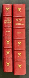 Anthony Hope Prisoner of Zenda & Rupert of Hentzau FINE BINDINGS 1sts - Imagen 1 de 8