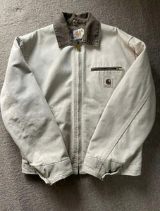 Made in USA Carhartt Detroit Jacket J76 STN M Vintage Japan - Picture 1 of 9