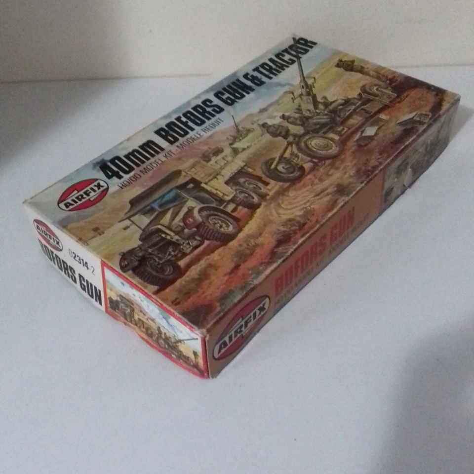 02314-2 BOFORS GUN   KIT 1/76 AIRFIX - Immagine 1 di 4