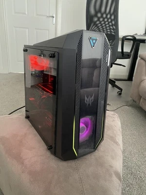 ACER Predator Orion 3000 Gaming PC, Intel Core i7, RTX 3070, 512GB SSD, 1 TB HDD - Image 1 of 4