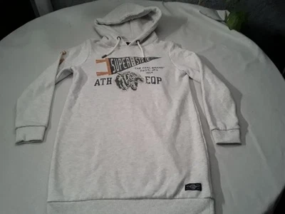 Superdry Mujer Vestido Sudadera con Capucha Gris Talla 10 $75 Foto 1 de 4